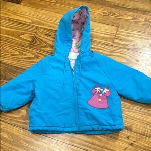 Vintage Gerber Paperdolls Hooded Jacket Size 4T